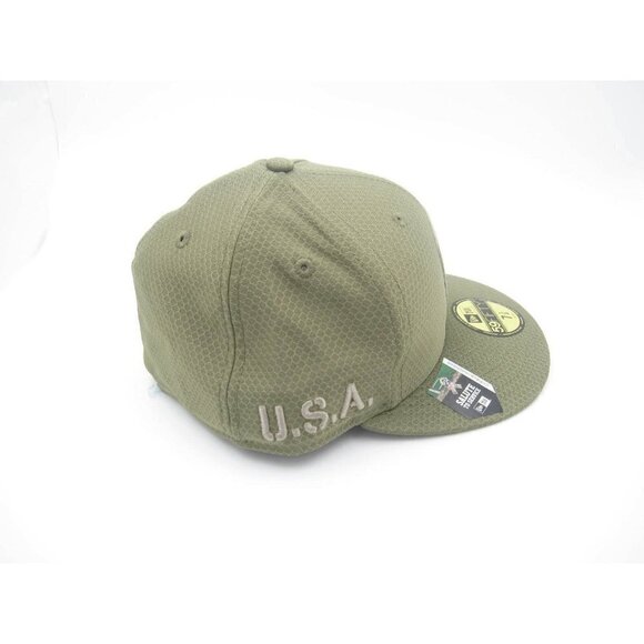 New Seattle Seahawks New Era Football Salute to Service Fitted USA Hat Sz 7 3/8 - Picture 3 of 7